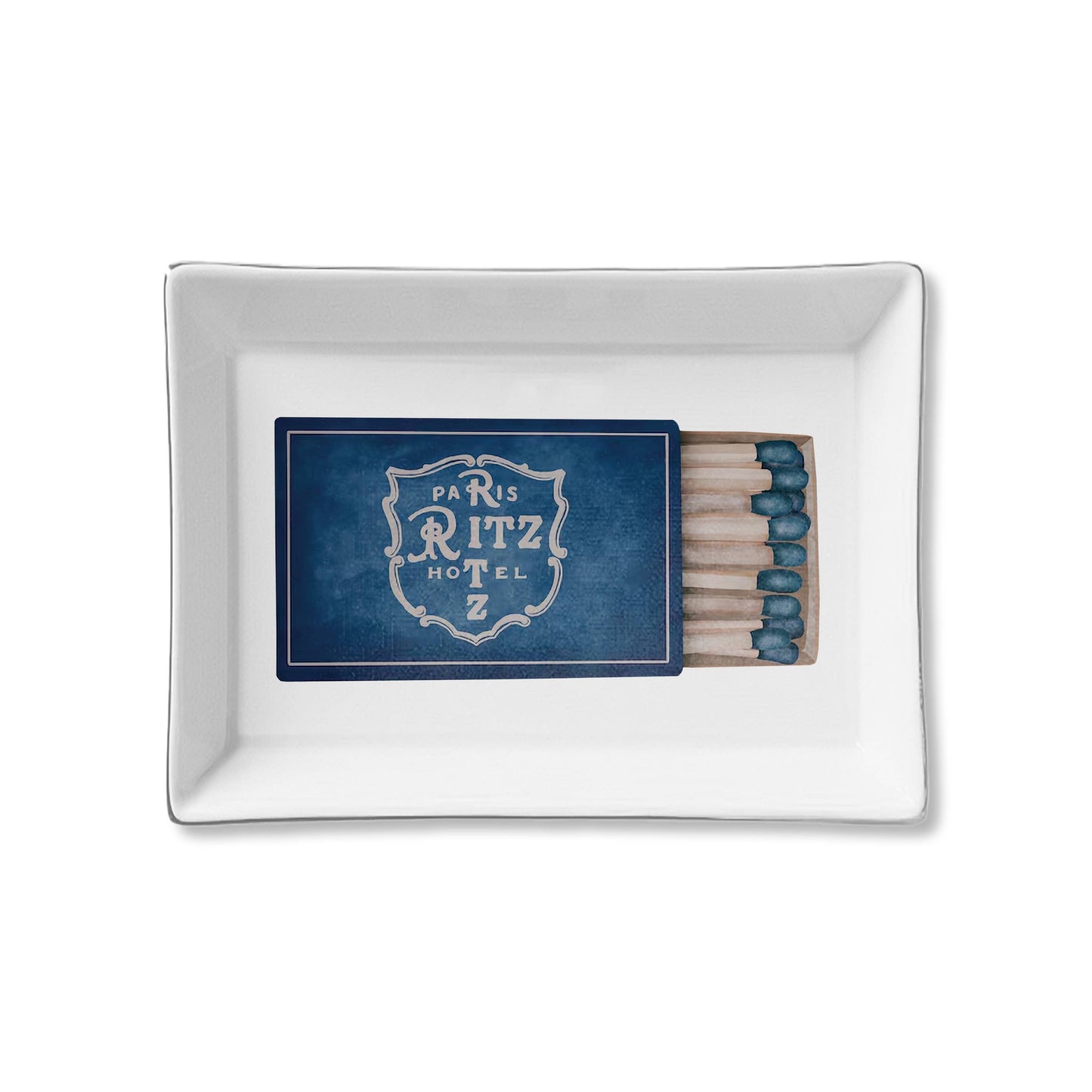 Ceramic Tray - Hotel Matches Ritz - Toss Designs