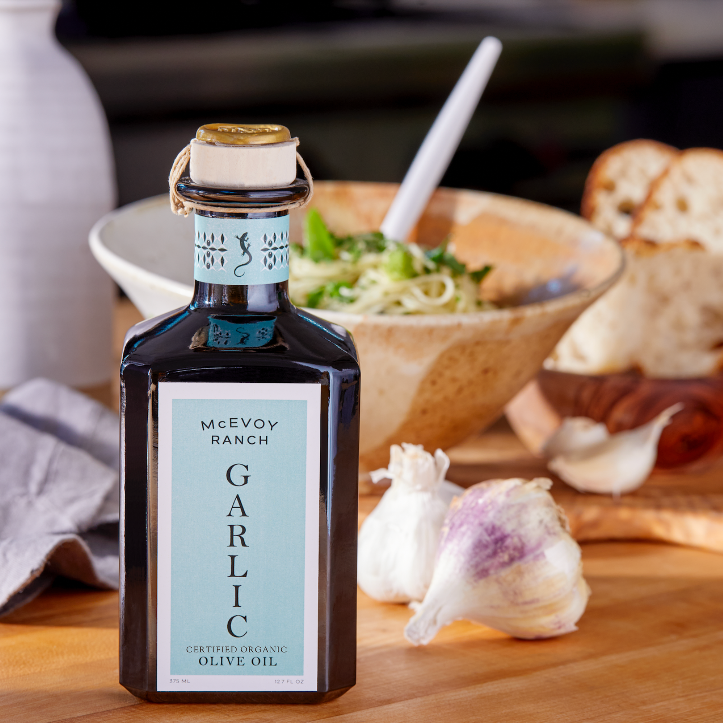 Organic Garlic Olive Oil - McEnvoy Ranch