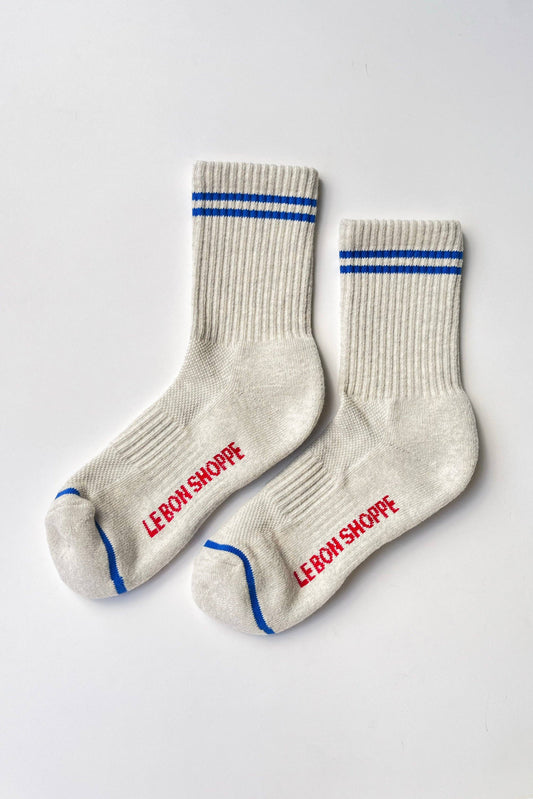 Boyfriend Socks - Ice