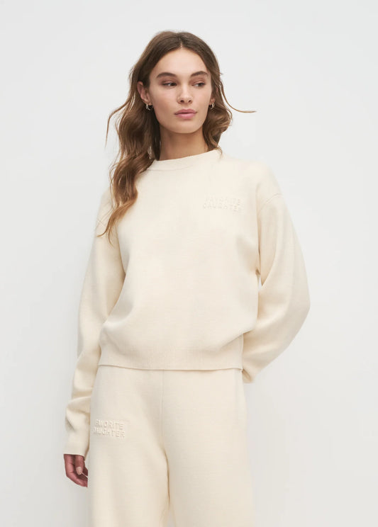 The Fatigue Sisters Sweatshirt - Cream - Favorite Daughter
