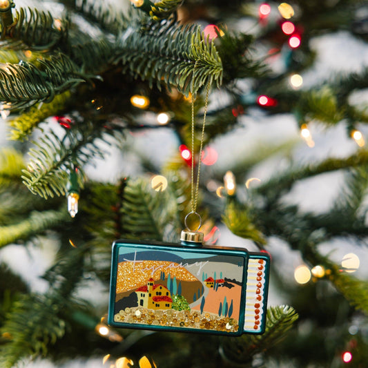 Matchbook Ornament - Tuscany