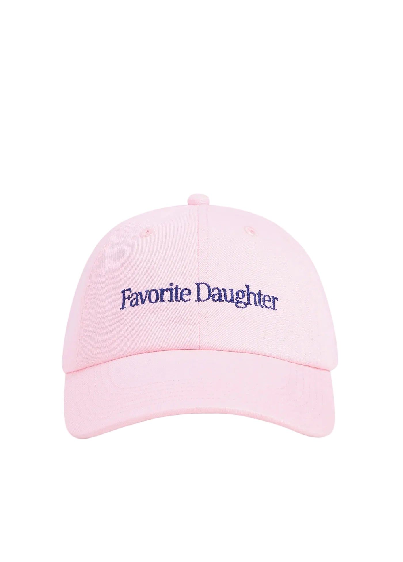 Classic Logo Baseball Hat - Light Pink/Navy - Favorite Daughter