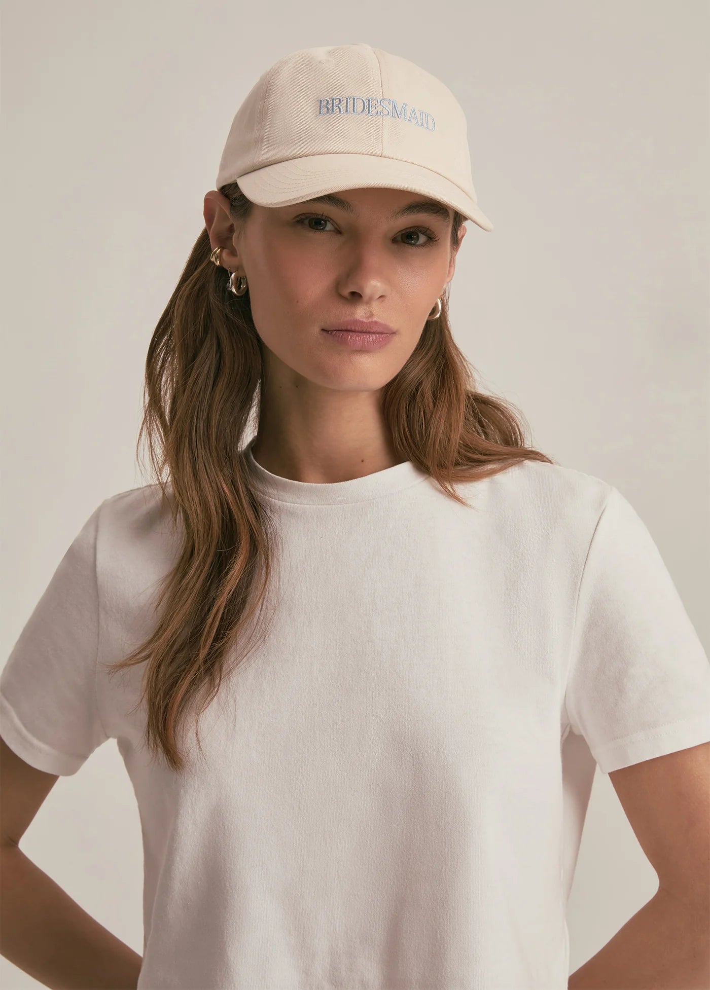 Bridesmaid Baseball Hat - Ecru - Favorite Daughter