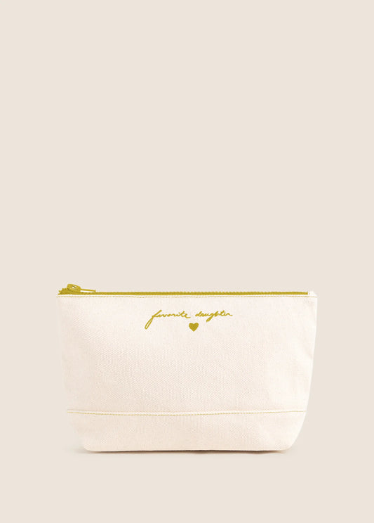 The Canvas Pouch - Yellow - Favorite Daughter