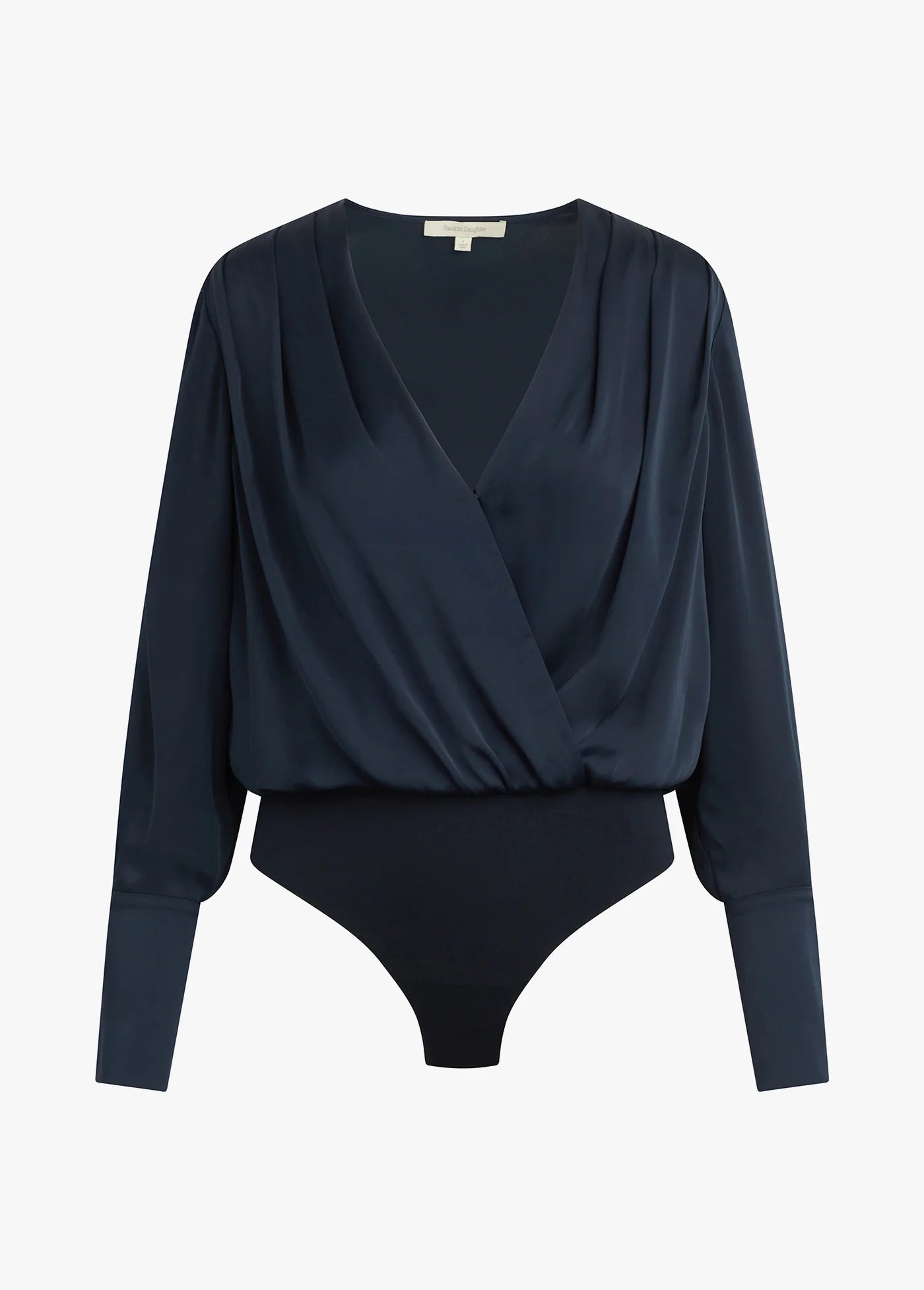 The Date Blouse Bodysuit - Navy - Favorite Daughter