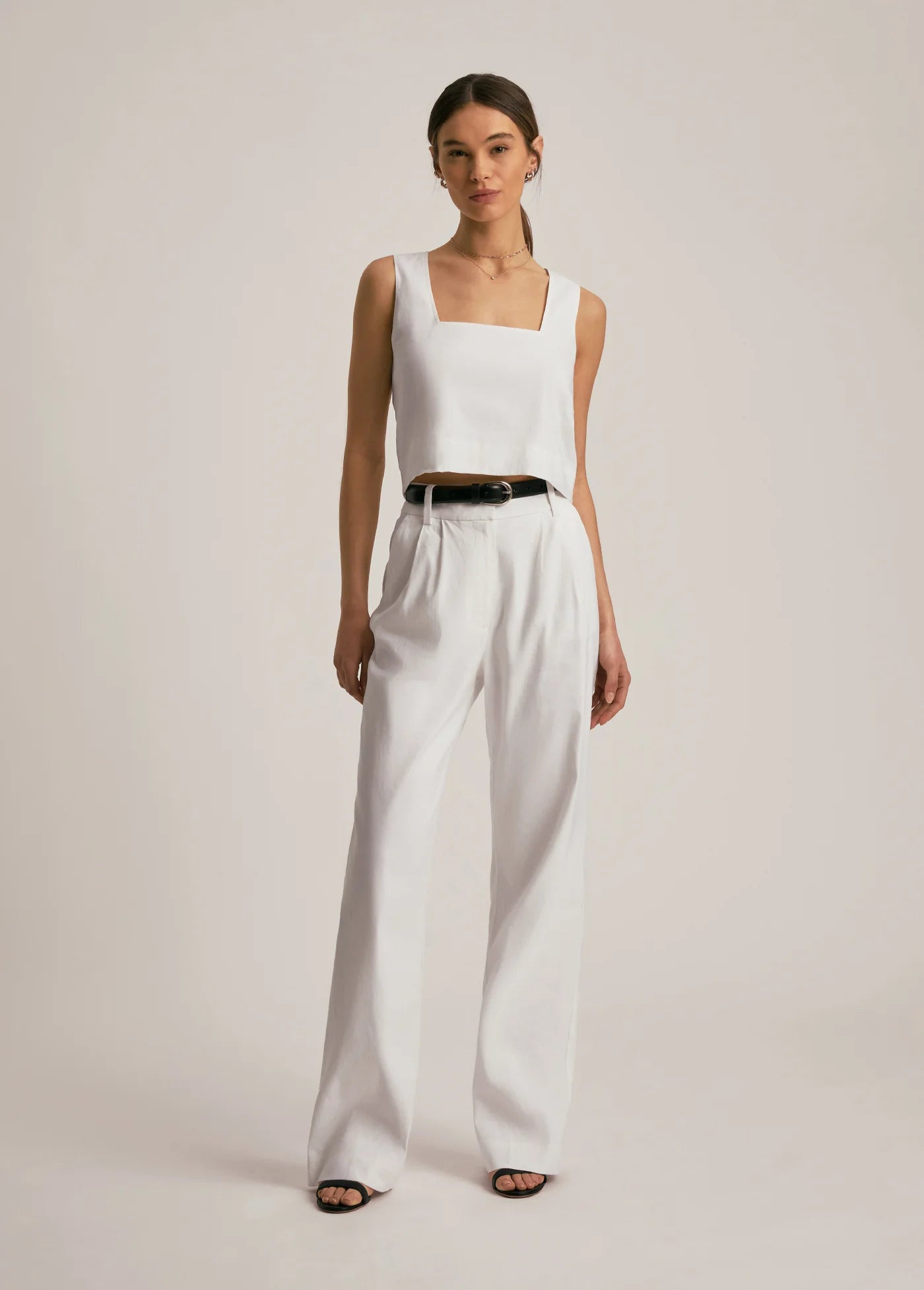 The Abby Top - White - Favorite Daughter