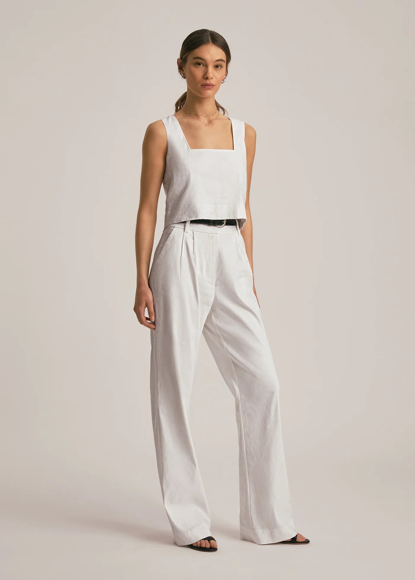 The Abby Top - White - Favorite Daughter