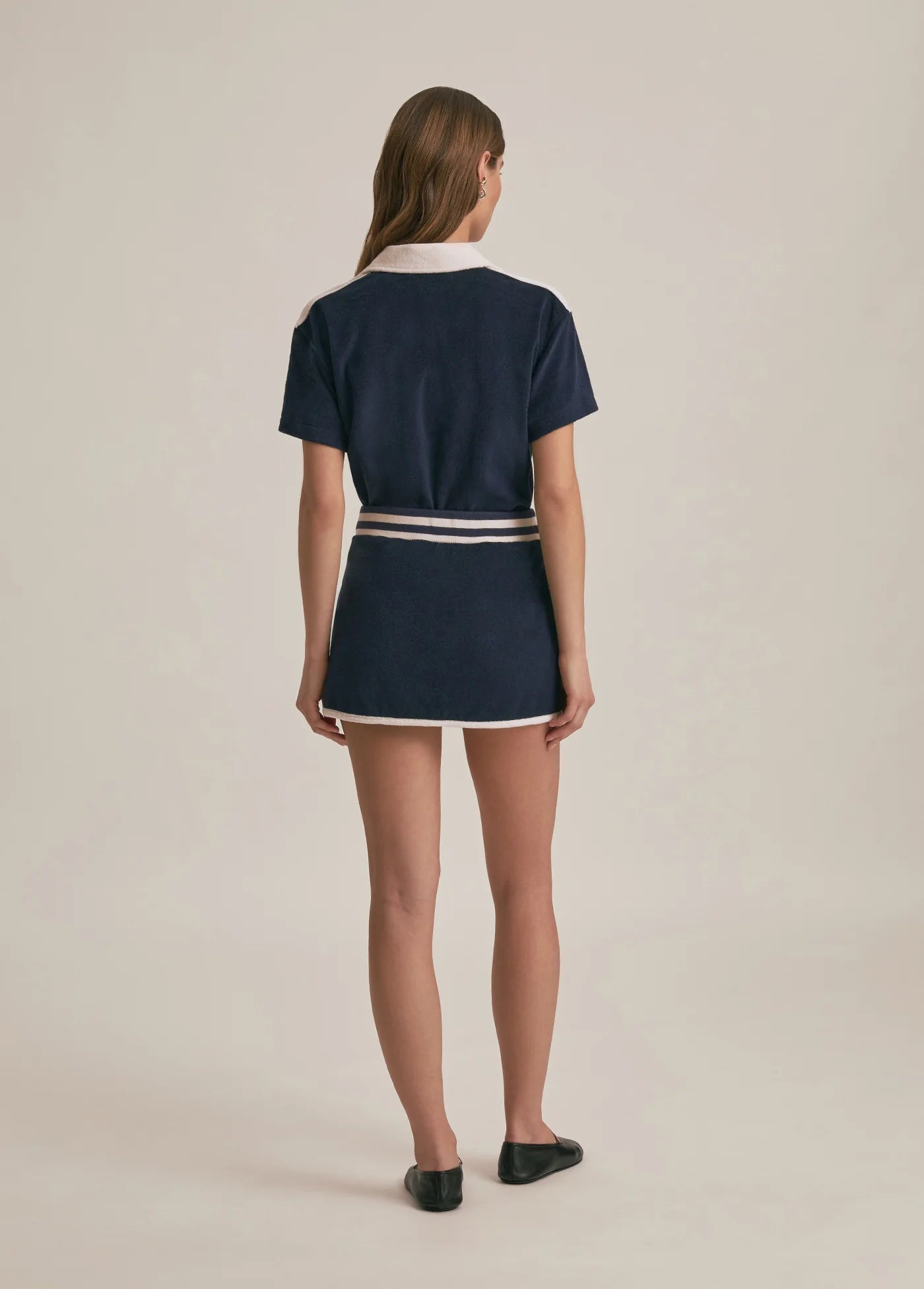 The Crop Beach Skort - Navy - Favorite Daughter