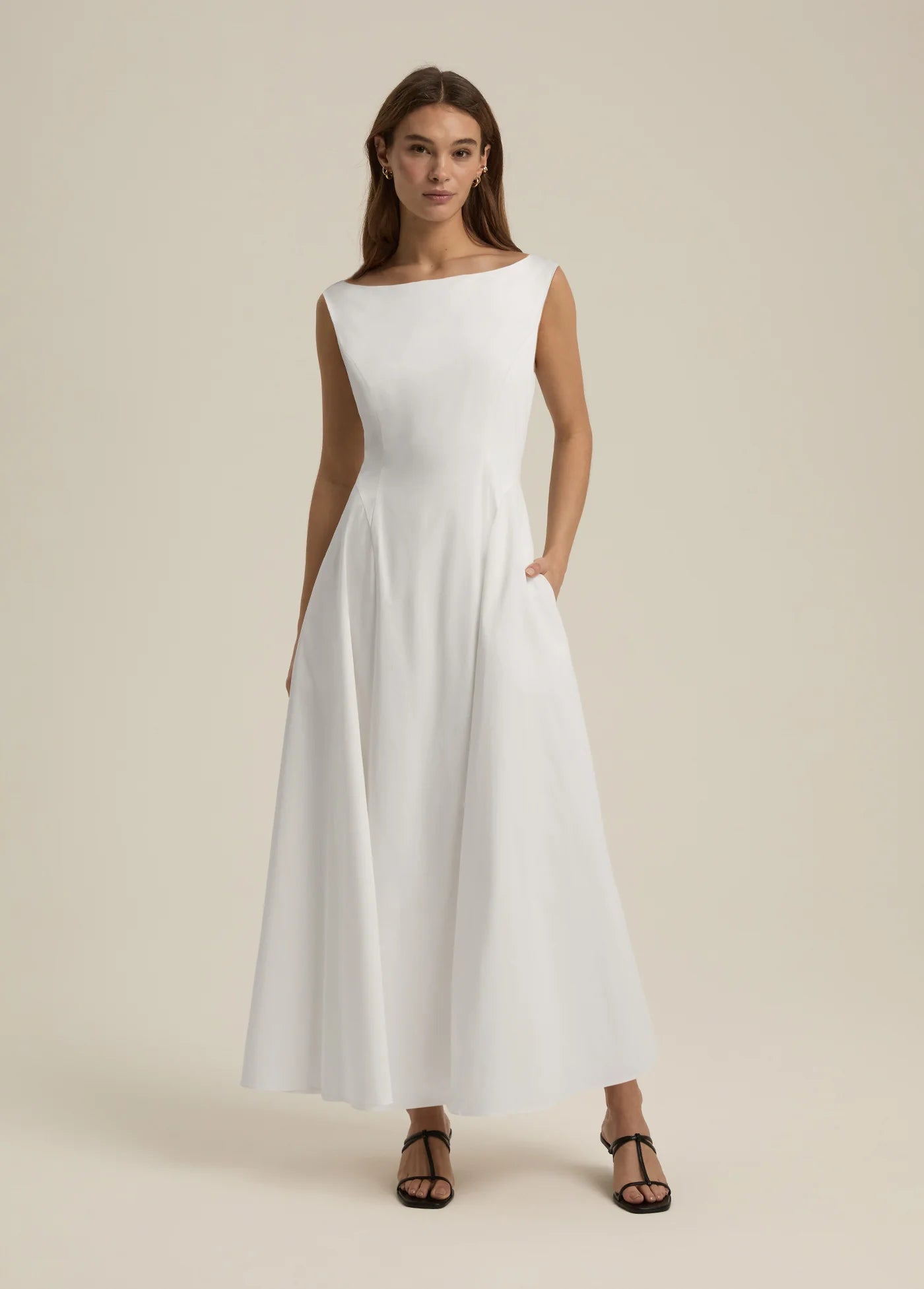 favorite daughter white linen dress Favorite Daughter The Favorite Strapless Mini Linen Dress in Bright White