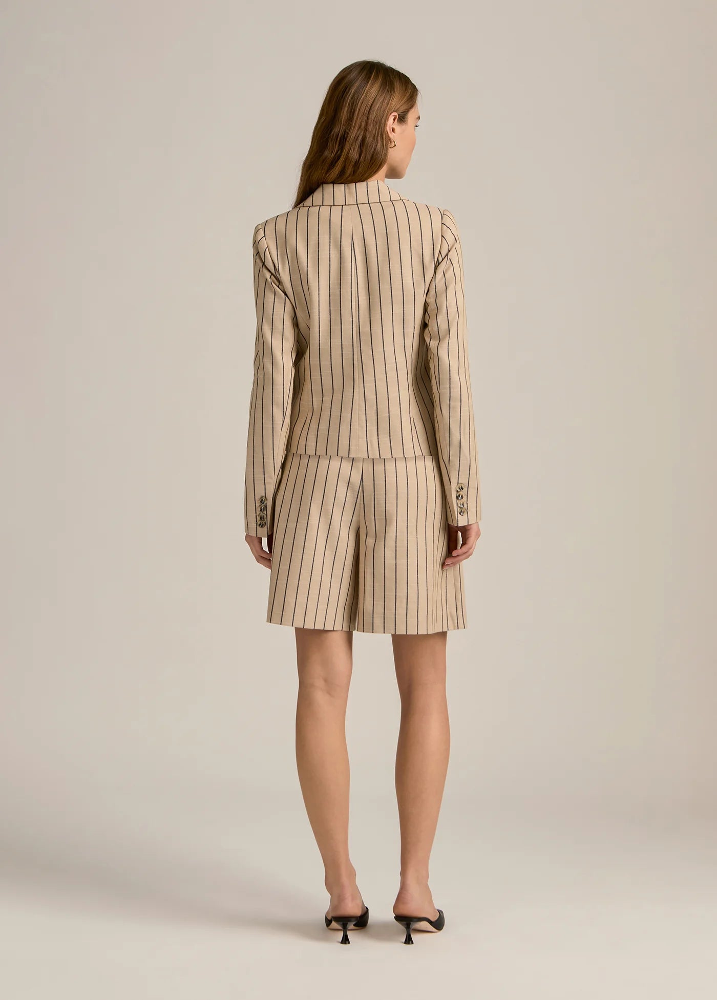 The Miranda Blazer - Pinstripe - Favorite Daughter