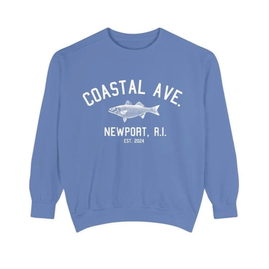 Coastal Ave Crewneck Sweatshirt - Blue