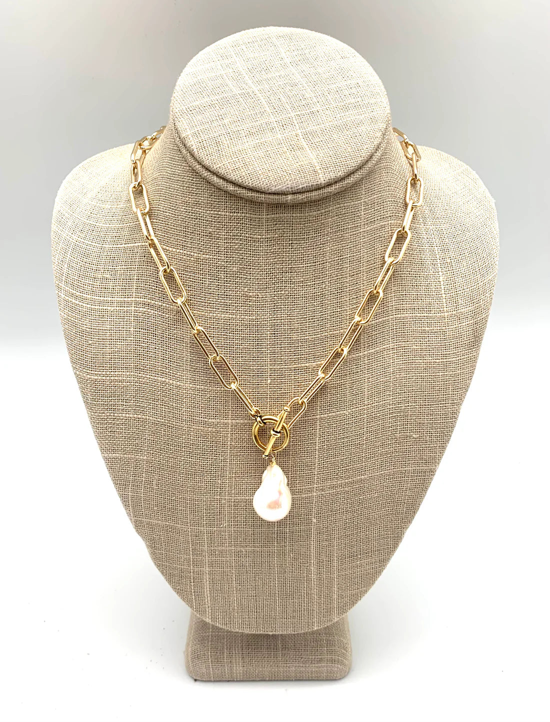 Carol Gold Fill Necklace - Pearl - In2design