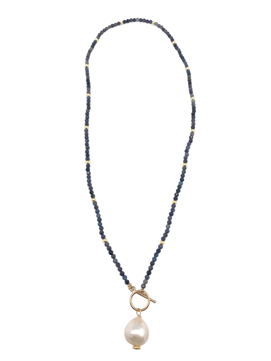 Carol Necklace - Blue Sapphire - In2Design