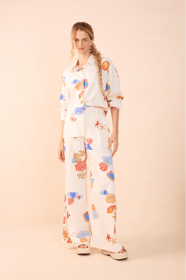 Sun Print Shirt - Dress To Rio