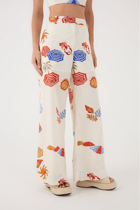 Sun Print Pants - Dress To Rio