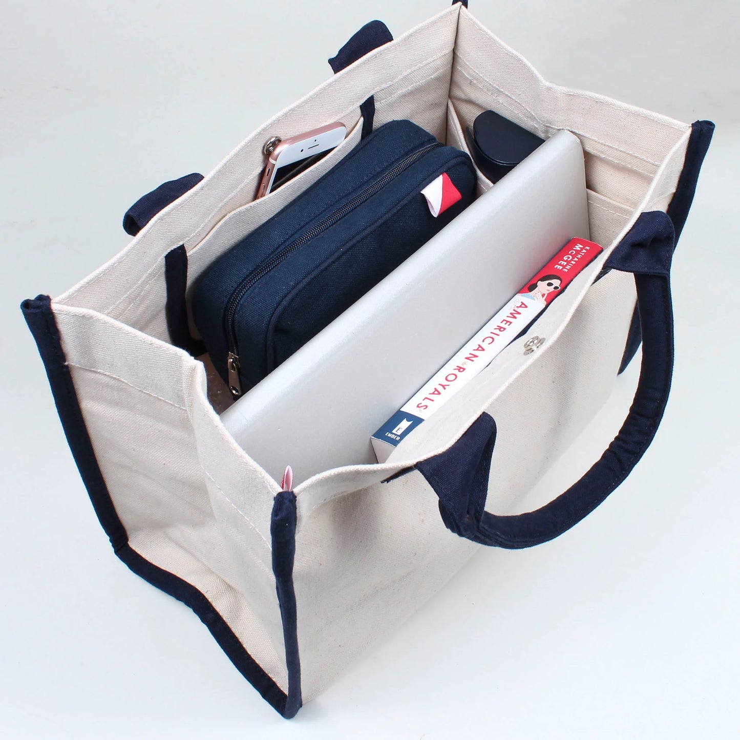 Newport or Nowhere Village Tote Bag - Cream