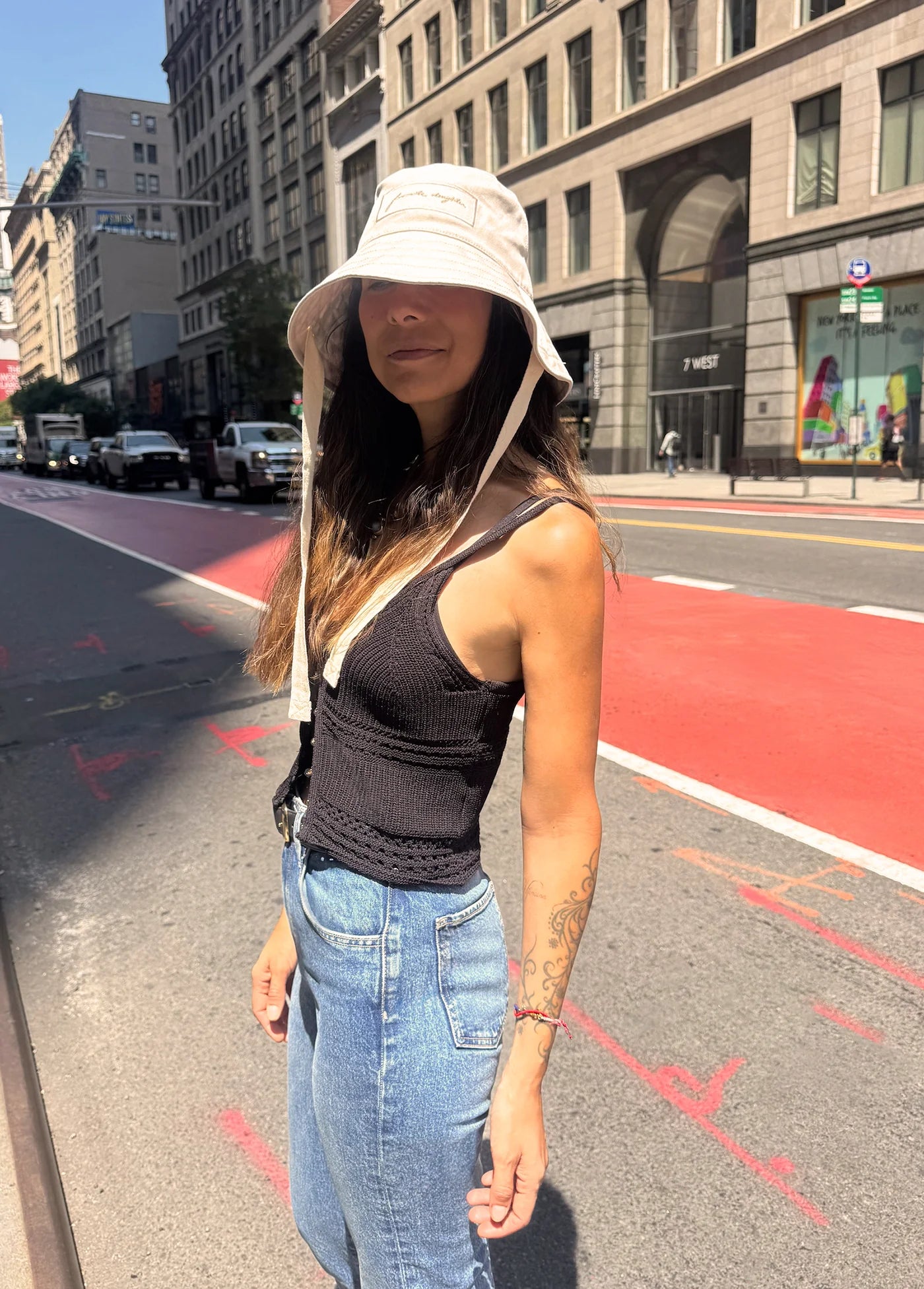 The Script Bucket Hat - Khaki - Favorite Daughter