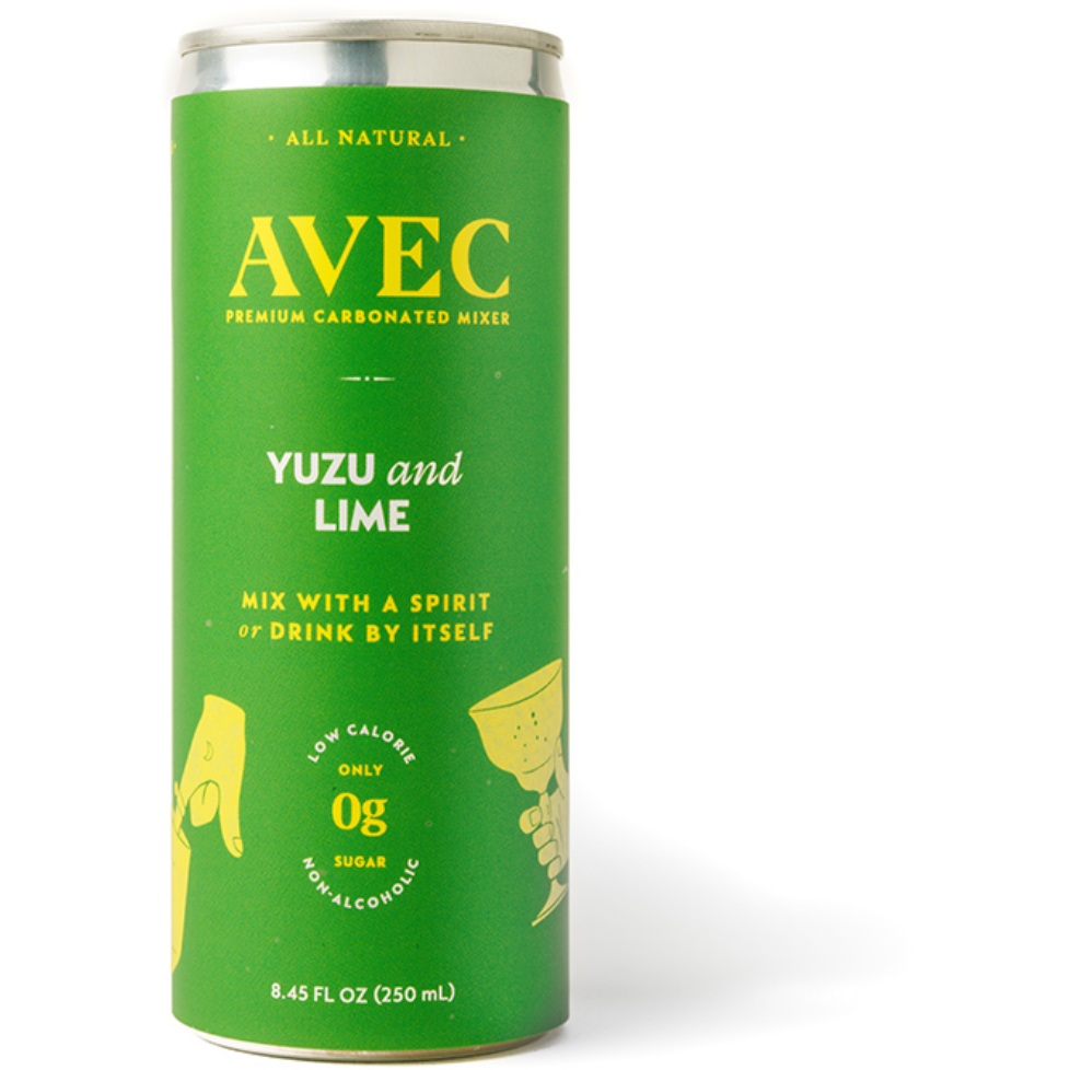 AVEC Yuzu & Lime — Natural Sparkling Drink
