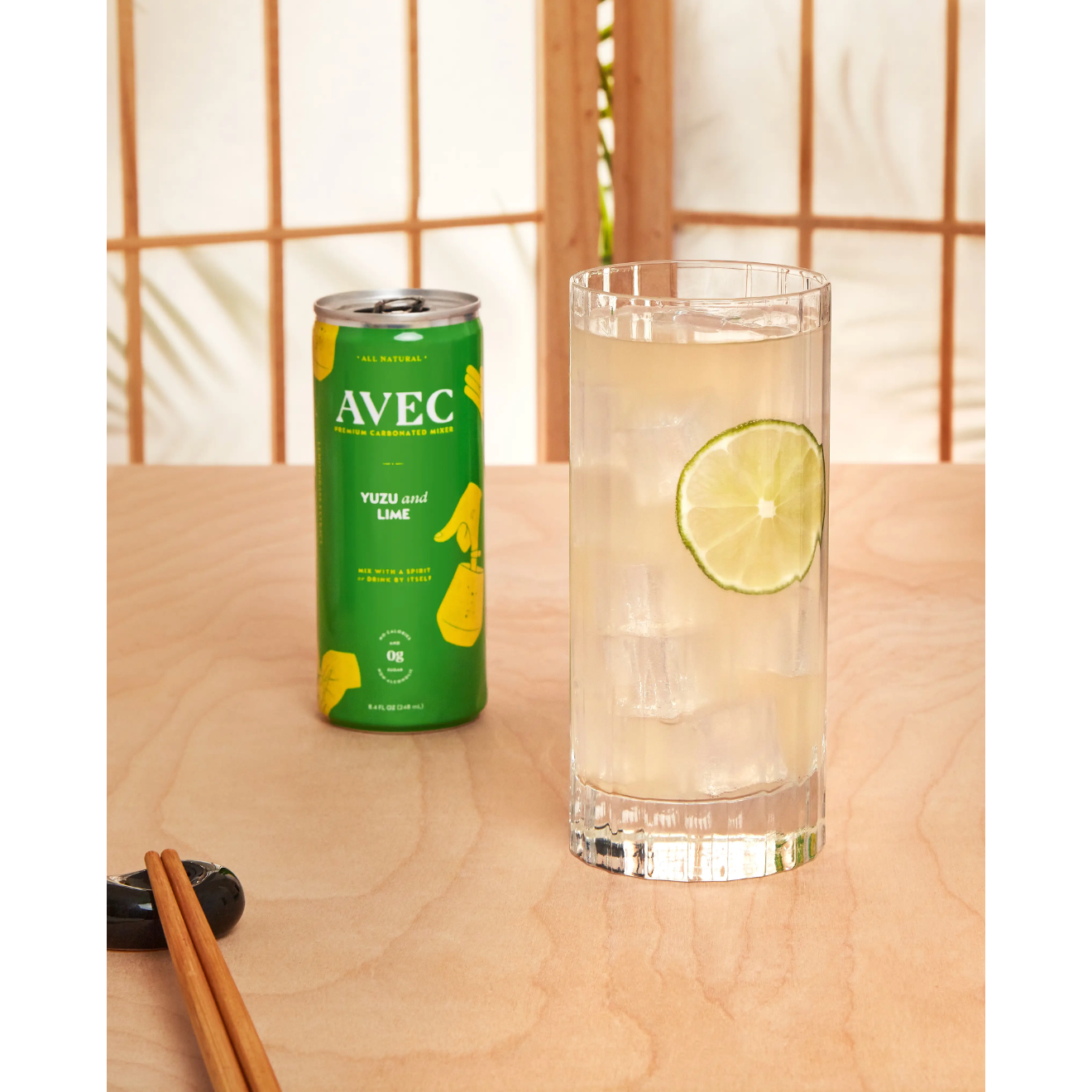 AVEC Yuzu & Lime — Natural Sparkling Drink