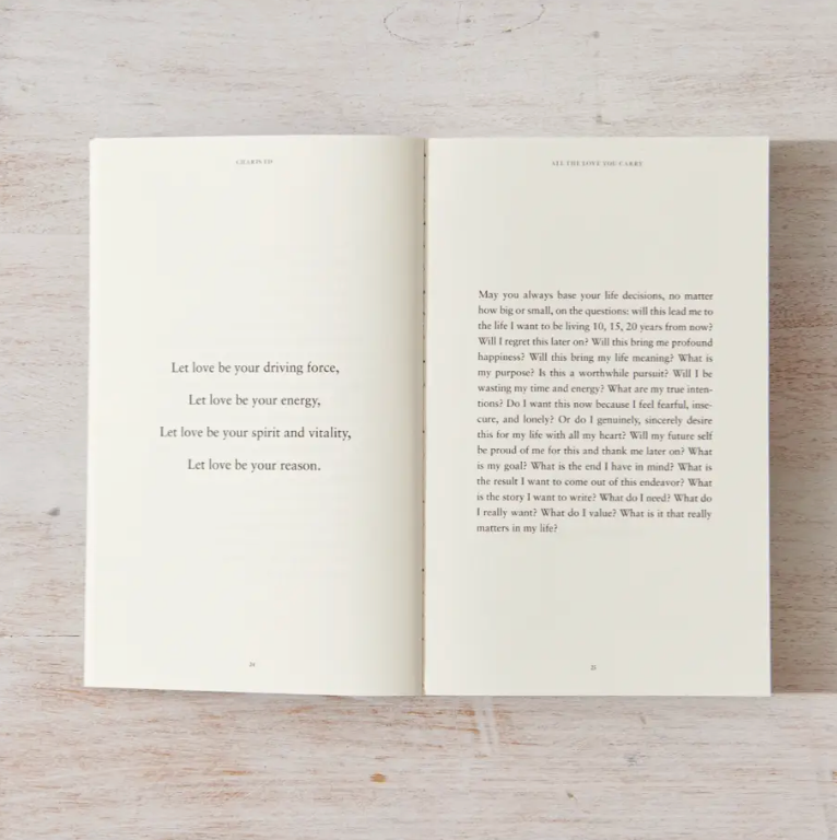 All the Love You Carry Book - Charis Ed