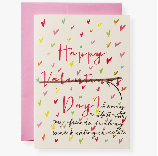 Anti-Valentine's Greeting Card - Karen Adams