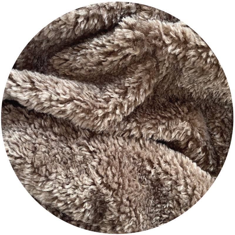 Arc Fur Bag - Chestnut