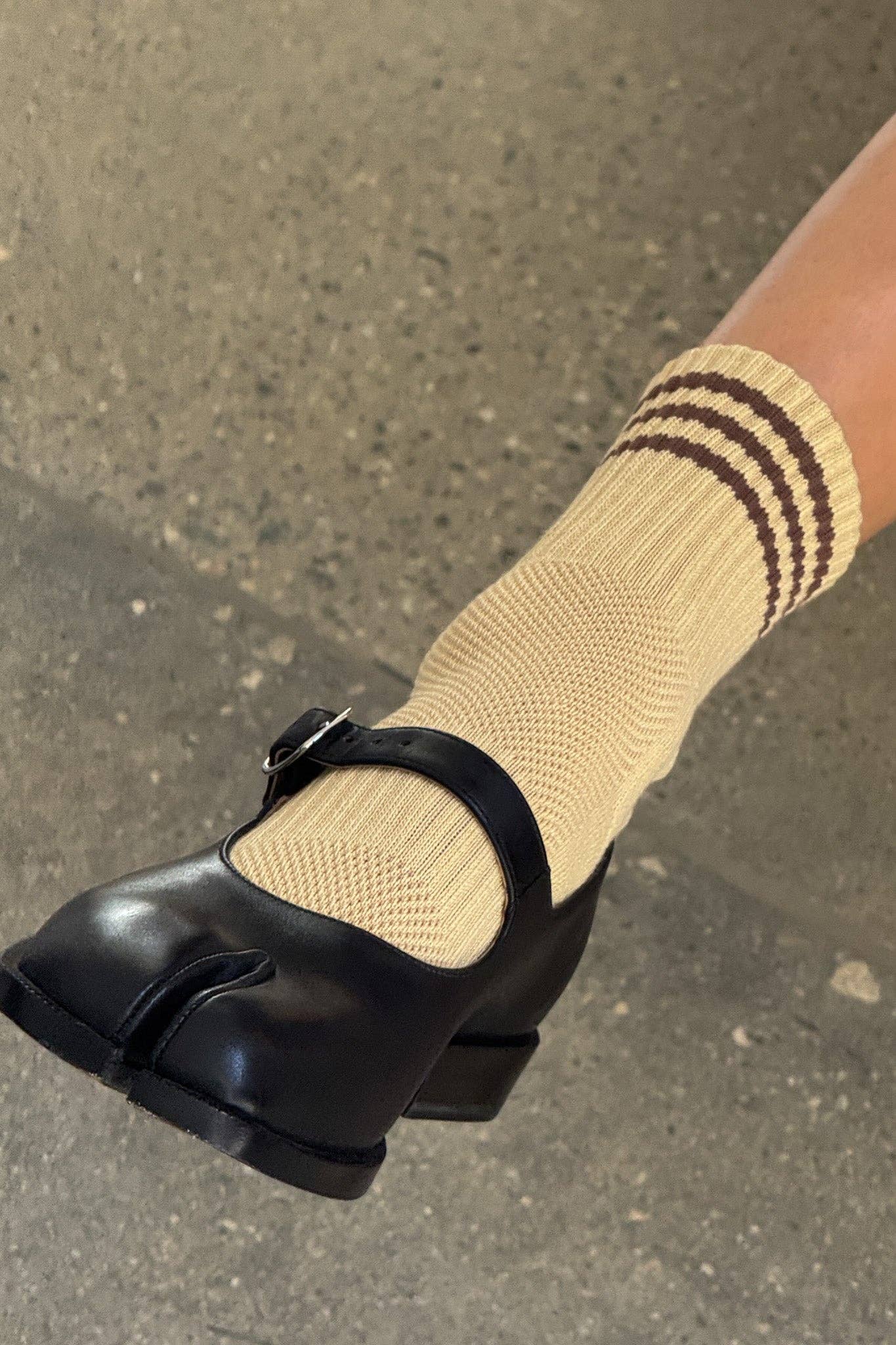 Girlfriend Socks - Tan/Brown