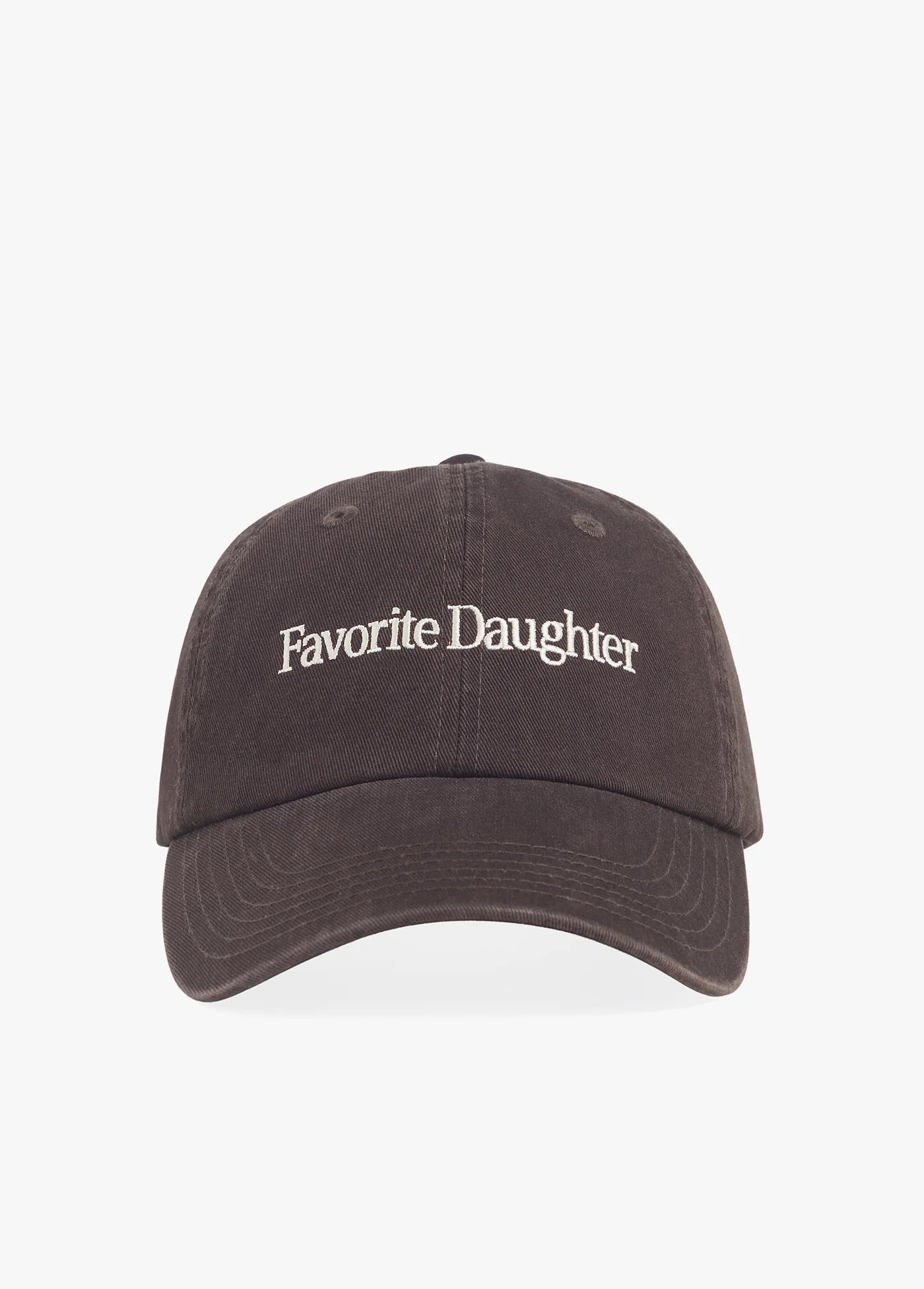 Classic Logo Baseball Hat - Chocolate Brown - Favorite Daughter