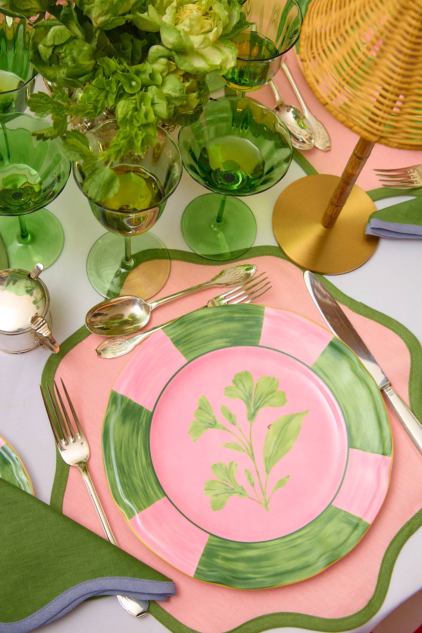 Josephine Pink Dinner Plates (set of 4)