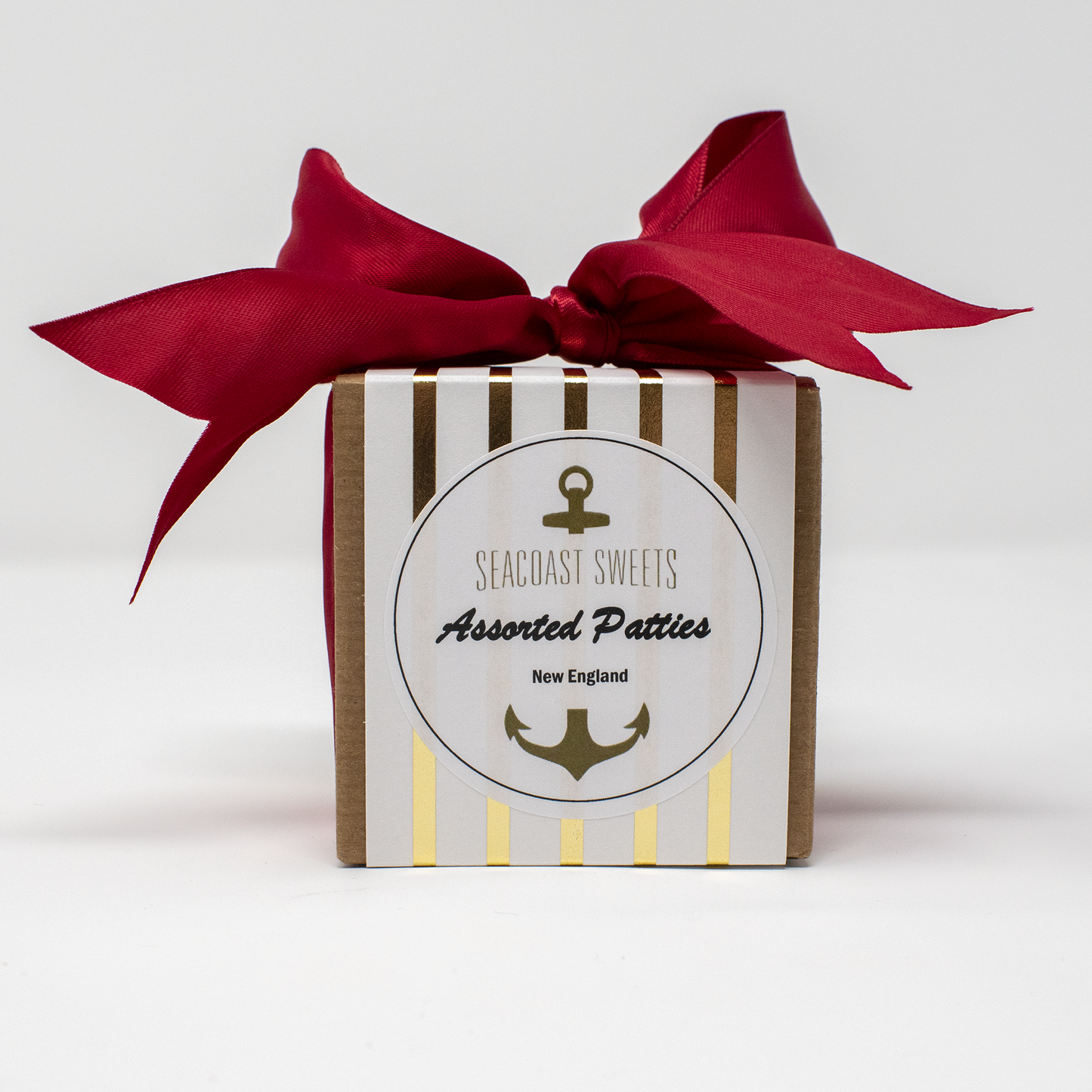 The Favor Box (Assorted) Holiday Green Ribbon