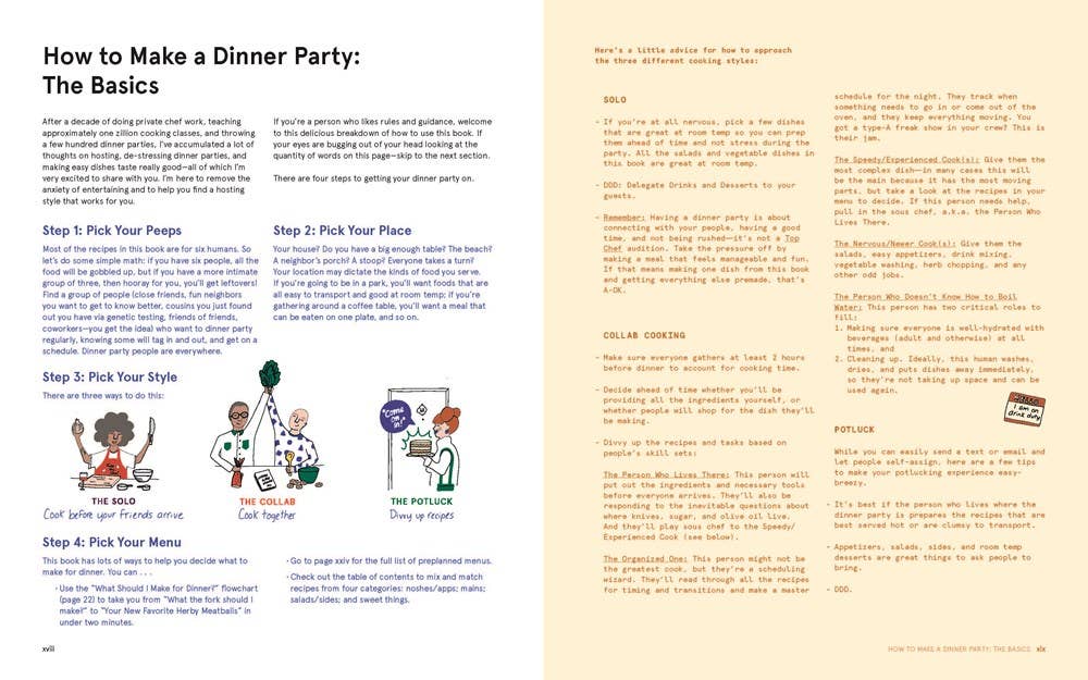 The Dinner Party Project Book by Natasha Feldman