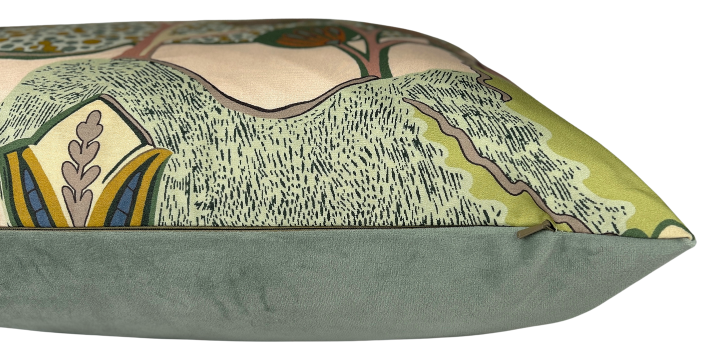 Elodie - Multi Color Pillow - 22x22
