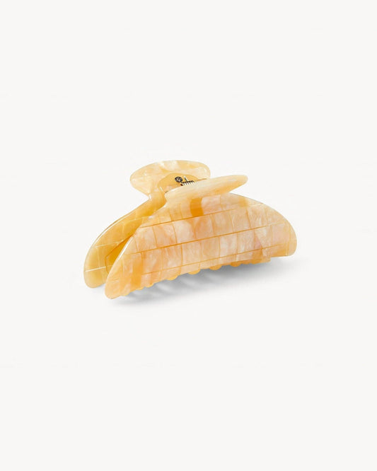 Midi Heirloom Claw in Sea Shell Checker