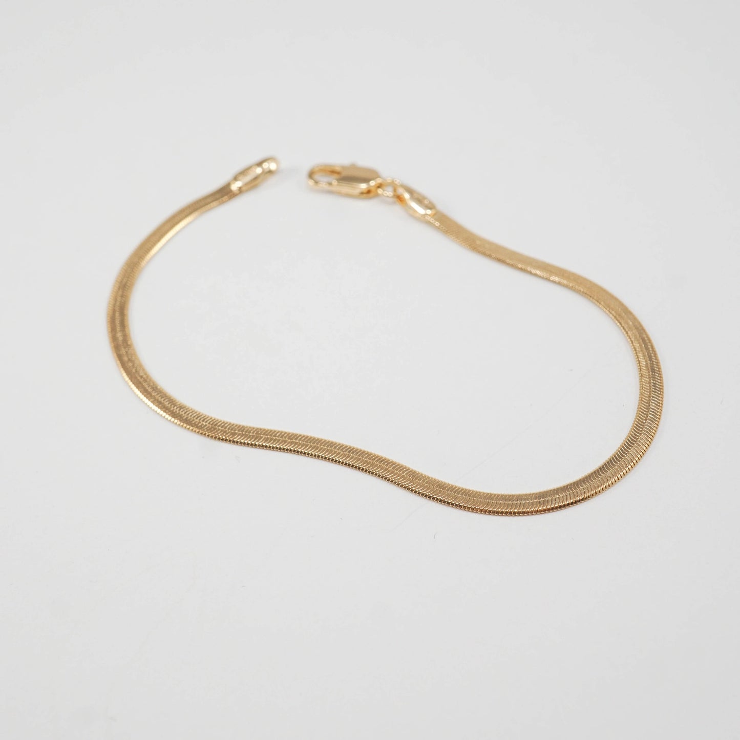 Herringbone Gold Filled Bracelet - JoeLuc