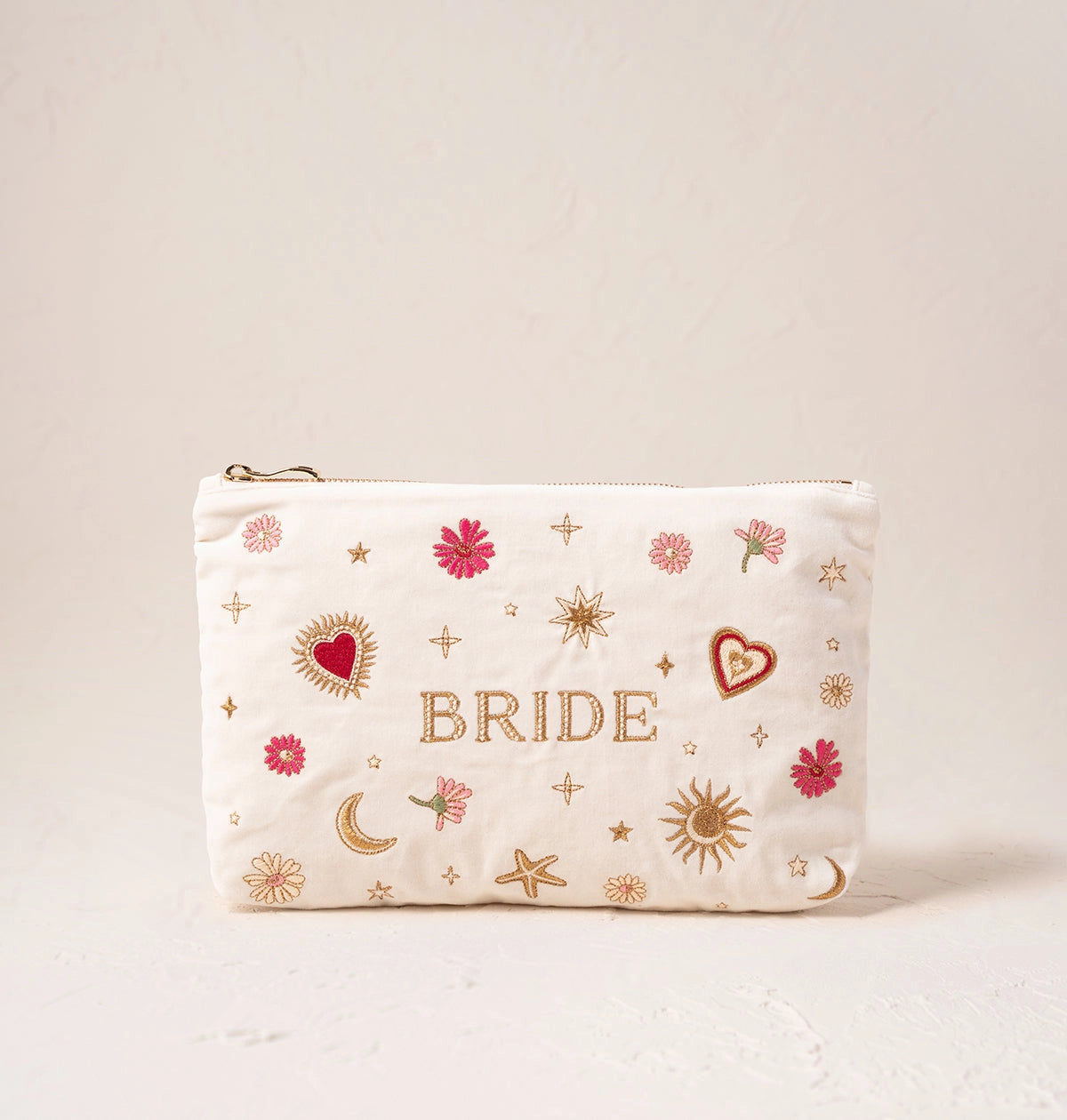 Love Charm Bride Everyday Velvet Pouch - Elizabeth Scarlett