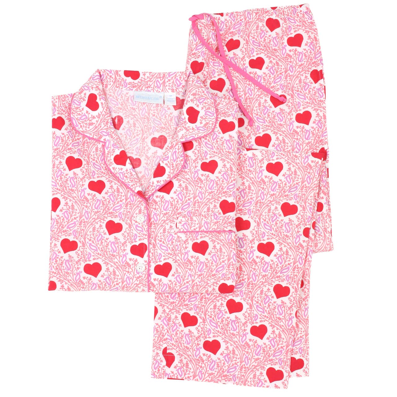 Lotta Love Long Sleeve Pajamas - Needham Lane