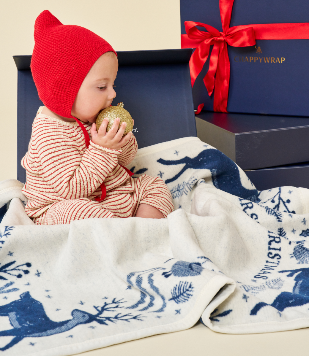 Baby's First Christmas Mini Blanket