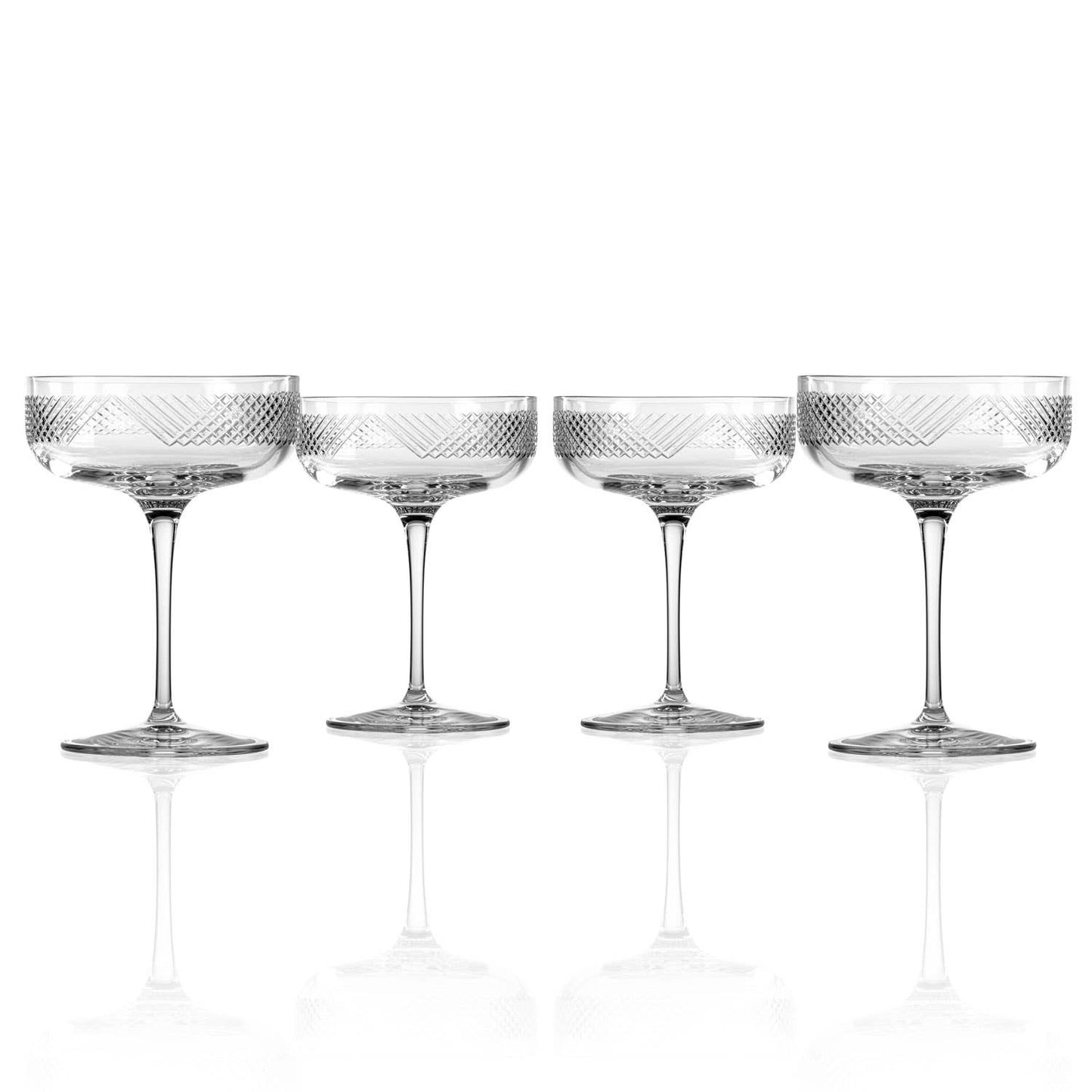 Bourbon Street Coupe Glass 10.25 oz - Set of 4