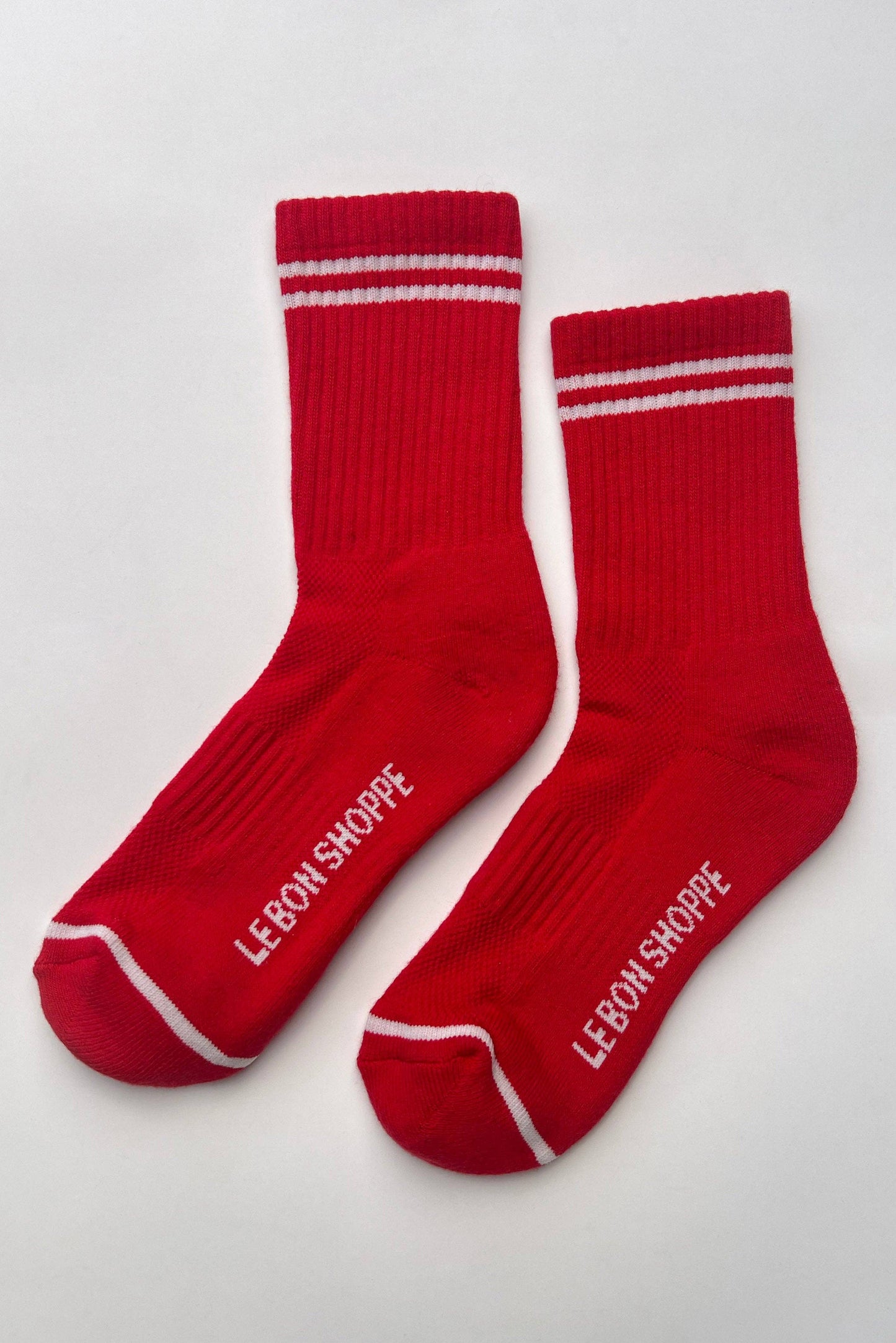 Boyfriend Socks - Light Grey