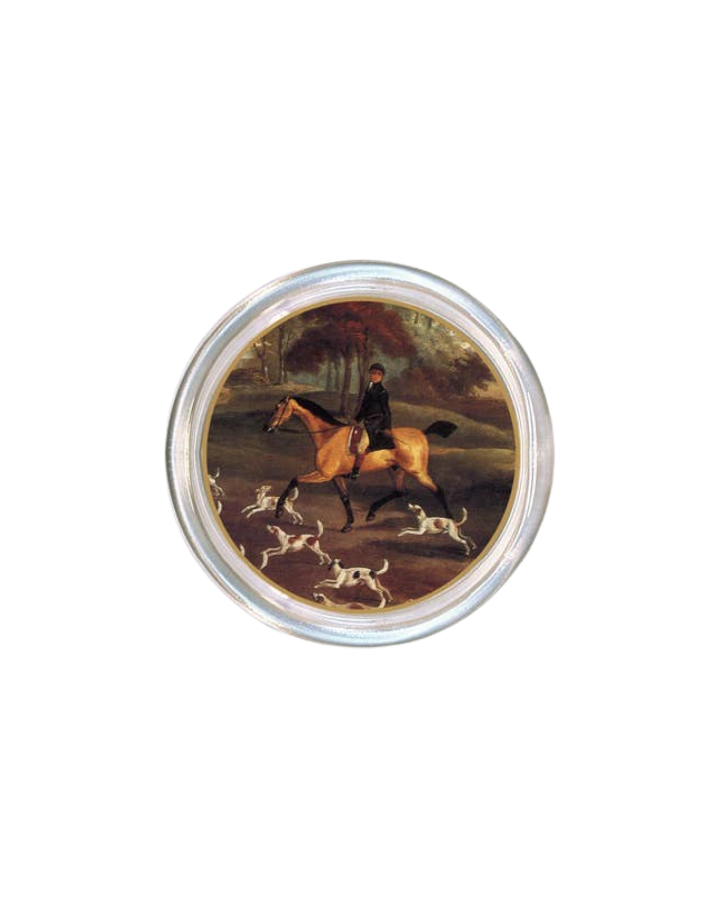 A English Hunt Scene Coaster