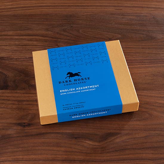 Dark Horse Chocolates in Dark Chocolate - 8 pieces
