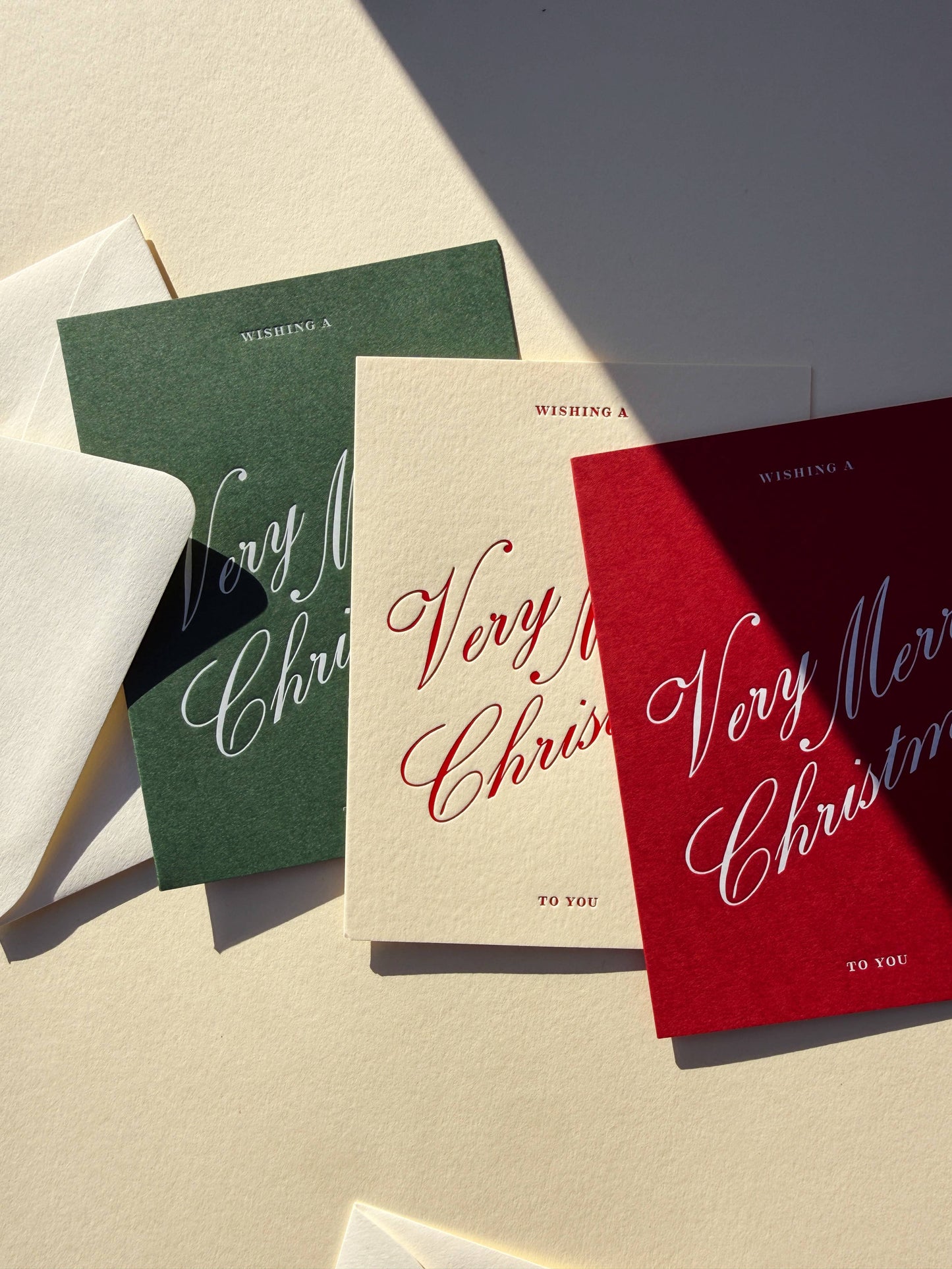 Very Merry Christmas Greeting Card - Scarlett