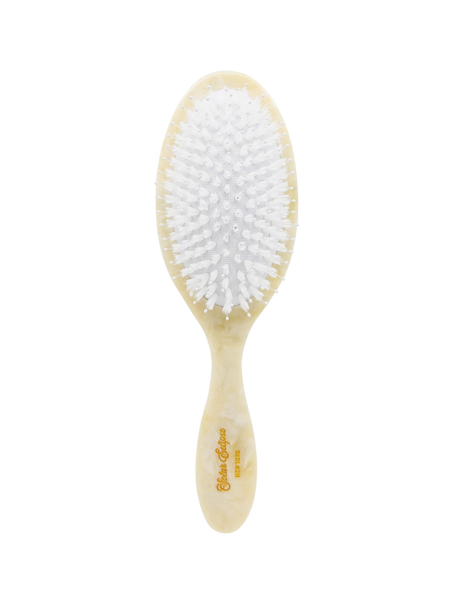 Hand-painted Cowhide Hair Brush