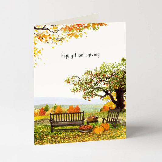 Apple Ridge - Thanksgiving Card - Harvest