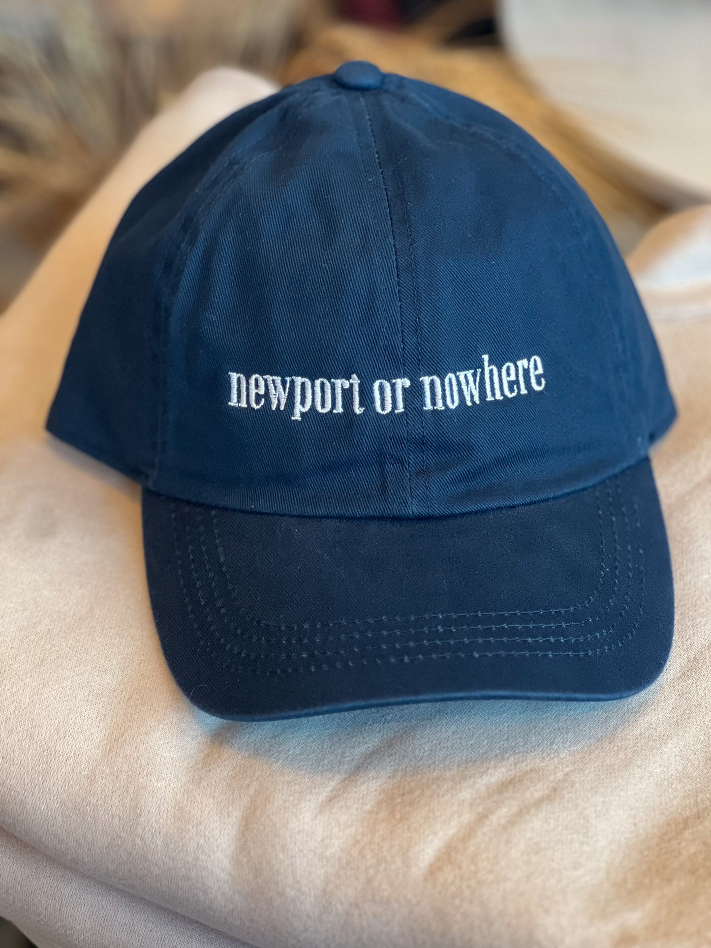 Newport or Nowhere Hat - Navy