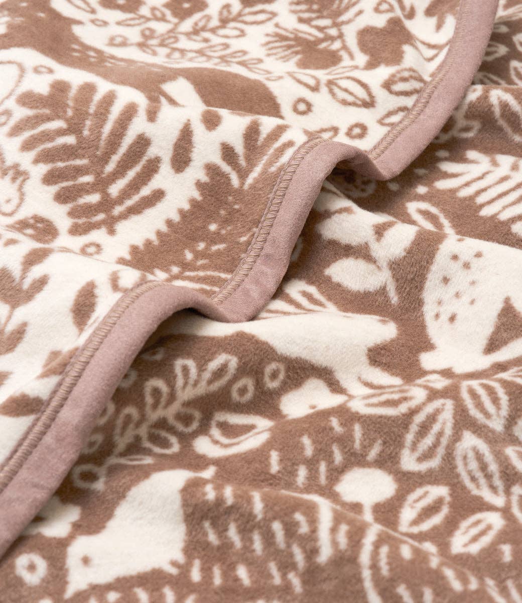 Whimsical Woods Sepia Blanket - Chappywrap