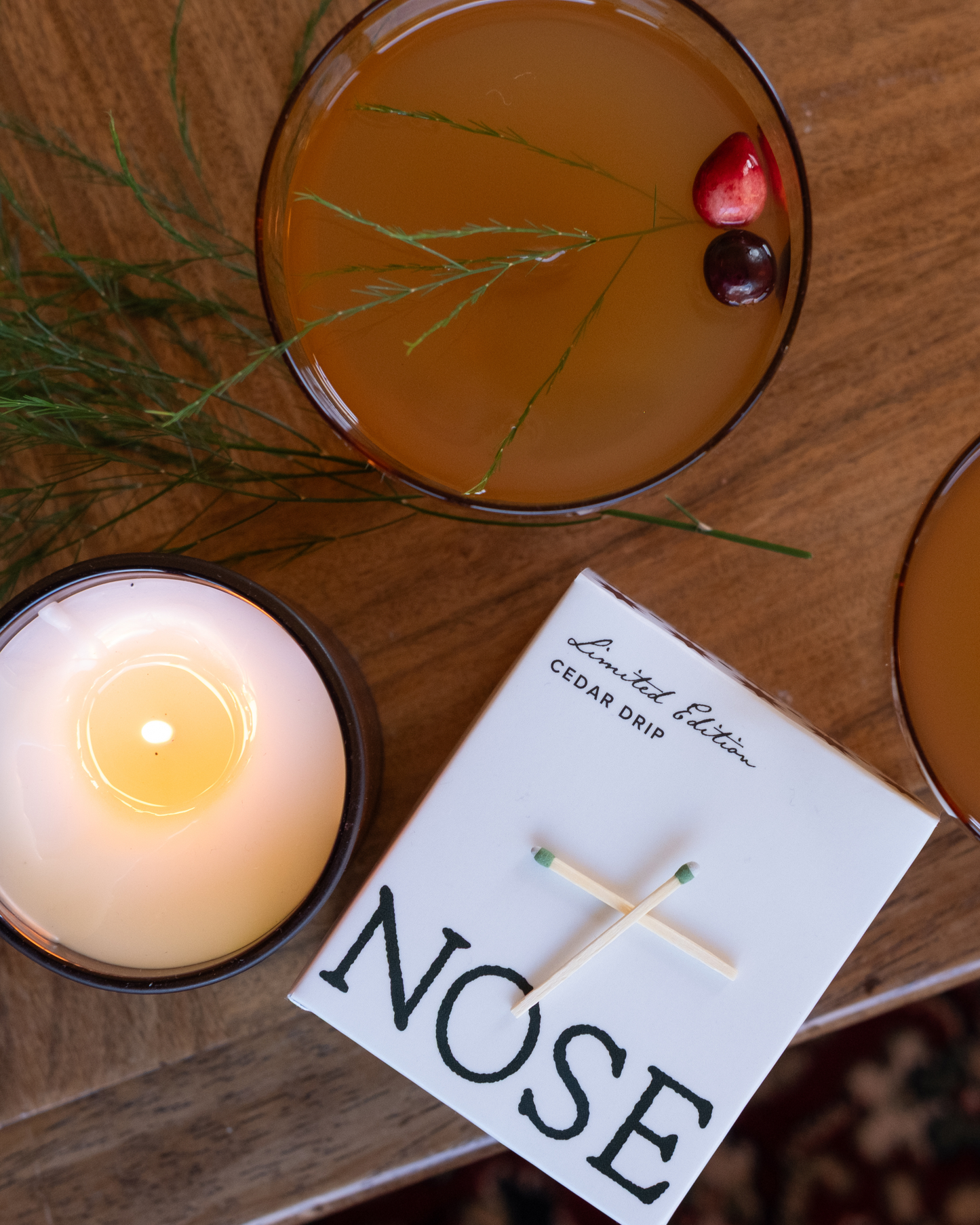 Cedar Drip Candle