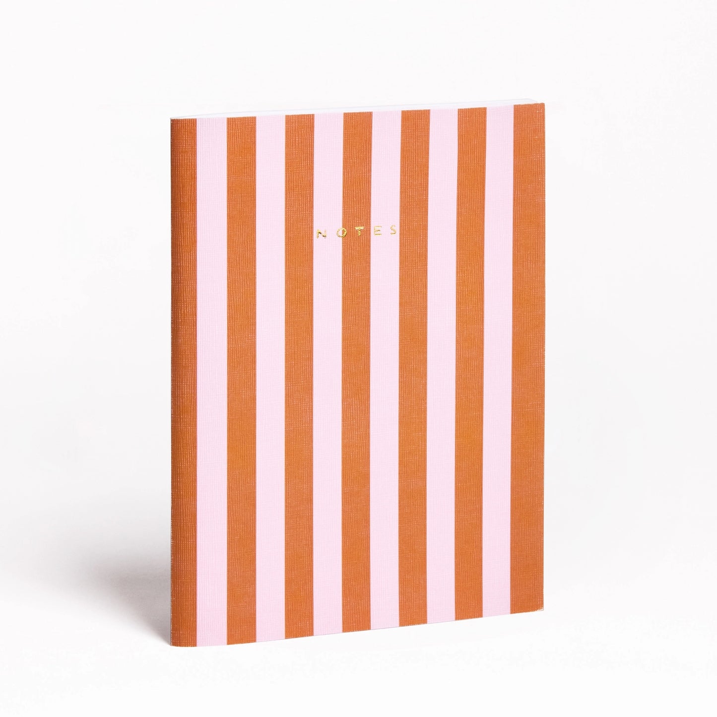 Orange and Pink Sherbert Stripe Journal - Abigail Jayne Design