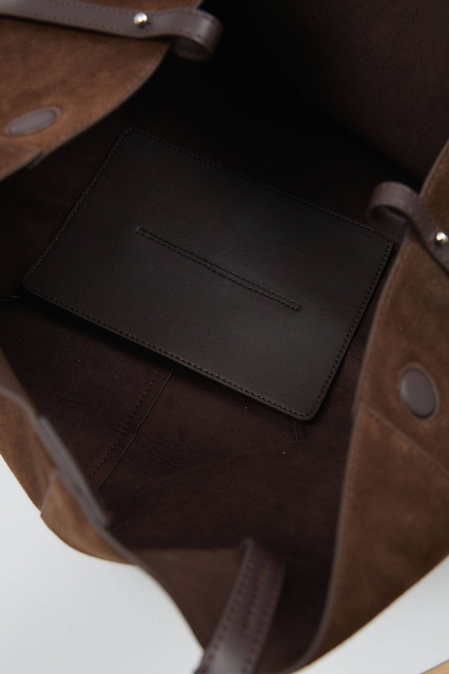 Montana Brown Suede Tote Bag