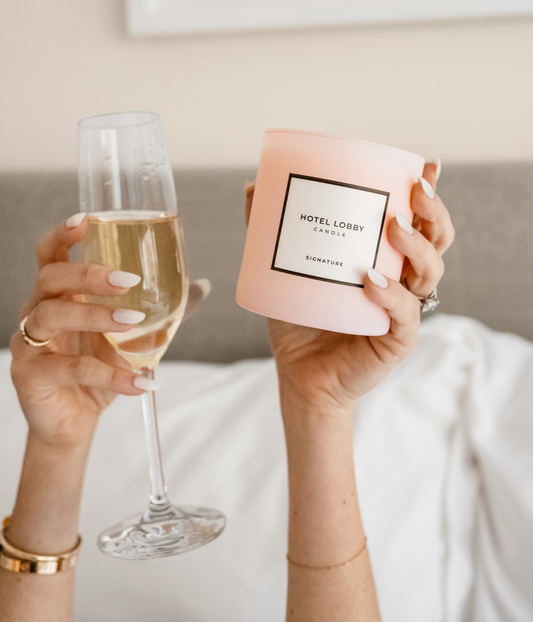 Signature Candle - Hotel Lobby Candle - Available in Store Only
